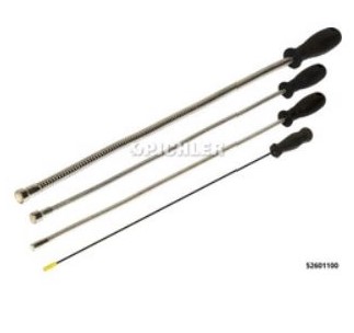 Sats med fyra stycken flexibla magnethållare. 120-2000 gr.