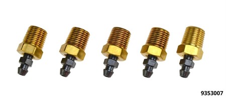 Bromsoks - Avluftningsventil 1/8" 5-pack